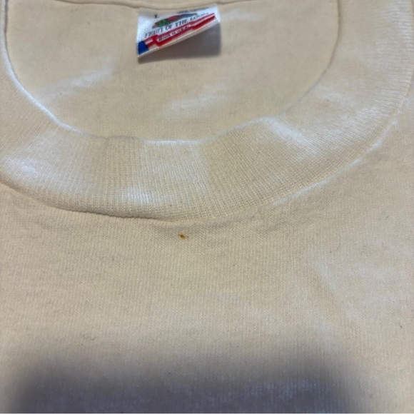 VTG 90s Naples Florida Tourist T-Shirt L Neon Fish Art Single Stitch USA FOTL - Picture 6 of 7